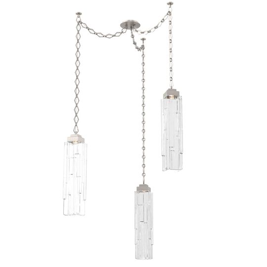 Levi Wilson Ledgestone 14 Inch Multi Pendant Light by Hammerton Studio