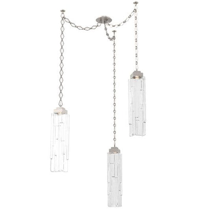 Levi Wilson Ledgestone 14 Inch Multi Pendant Light by Hammerton Studio