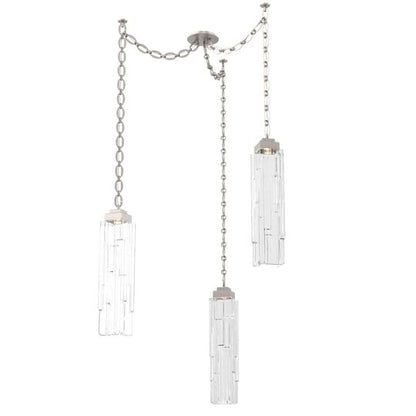 Levi Wilson Ledgestone 14 Inch Multi Pendant Light by Hammerton Studio
