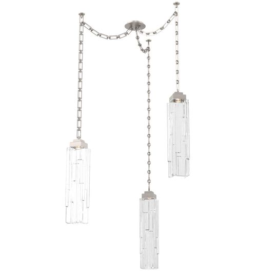 Levi Wilson Ledgestone 14 Inch Multi Pendant Light by Hammerton Studio