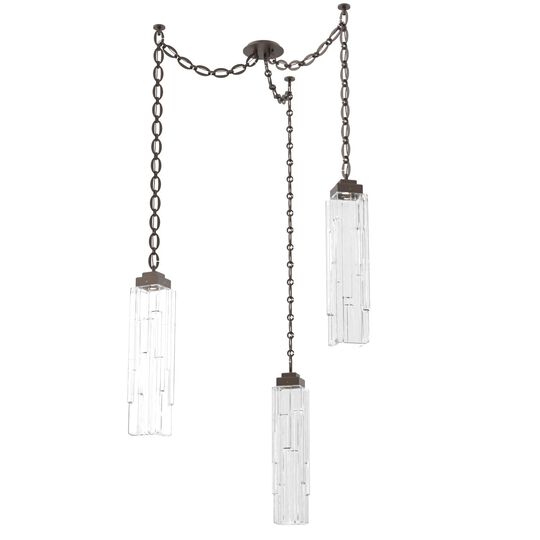 Levi Wilson Ledgestone 14 Inch Multi Pendant Light by Hammerton Studio