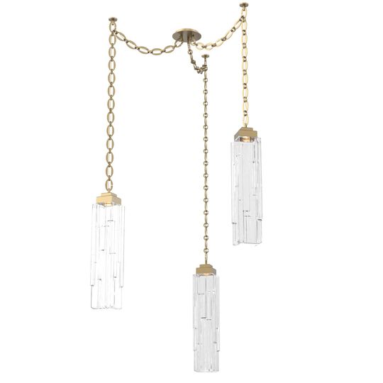 Levi Wilson Ledgestone 14 Inch Multi Pendant Light by Hammerton Studio