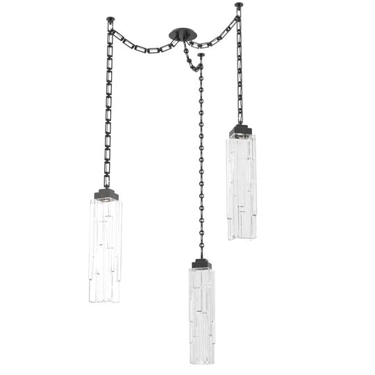 Levi Wilson Ledgestone 14 Inch Multi Pendant Light by Hammerton Studio