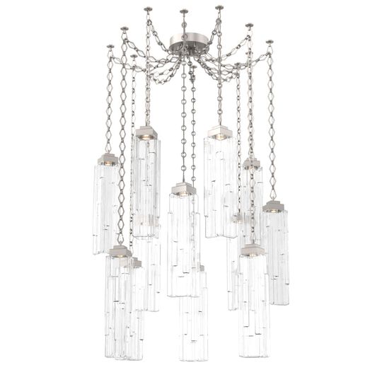 Levi Wilson Ledgestone 14 Inch Multi Pendant Light by Hammerton Studio