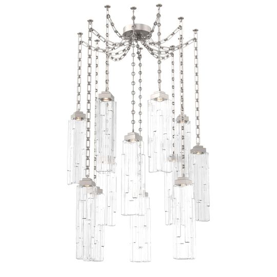 Levi Wilson Ledgestone 14 Inch Multi Pendant Light by Hammerton Studio