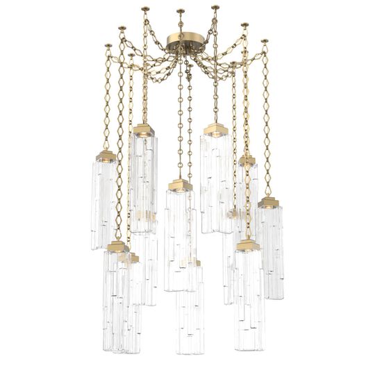 Levi Wilson Ledgestone 14 Inch Multi Pendant Light by Hammerton Studio