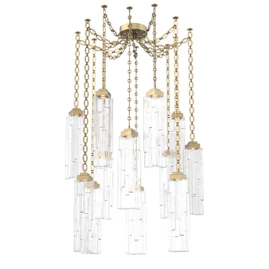 Levi Wilson Ledgestone 14 Inch Multi Pendant Light by Hammerton Studio