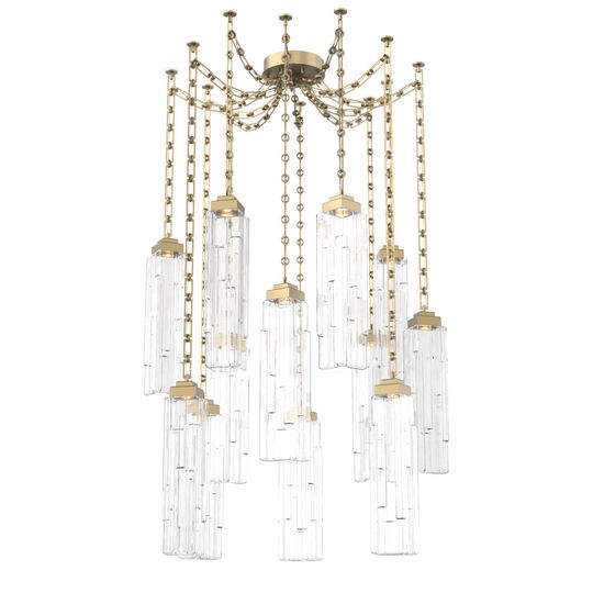 Levi Wilson Ledgestone 14 Inch Multi Pendant Light by Hammerton Studio