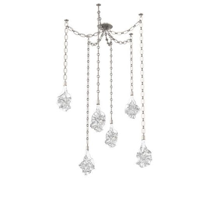 Levi Wilson Blossom 15 Inch Multi Pendant Light by Hammerton Studio