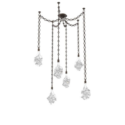 Levi Wilson Blossom 15 Inch Multi Pendant Light by Hammerton Studio