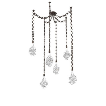 Levi Wilson Blossom 15 Inch Multi Pendant Light by Hammerton Studio