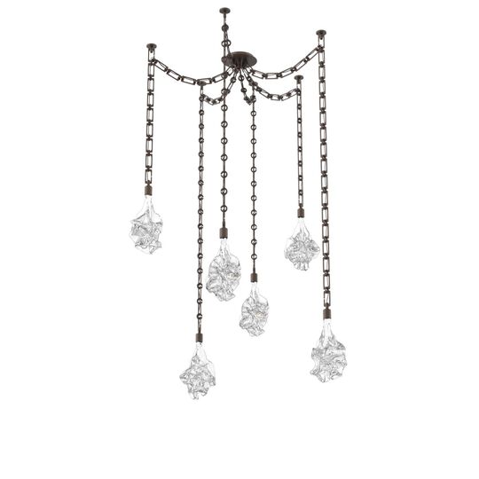Levi Wilson Blossom 15 Inch Multi Pendant Light by Hammerton Studio