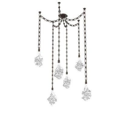 Levi Wilson Blossom 15 Inch Multi Pendant Light by Hammerton Studio