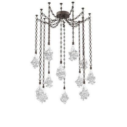 Levi Wilson Blossom 15 Inch Multi Pendant Light by Hammerton Studio