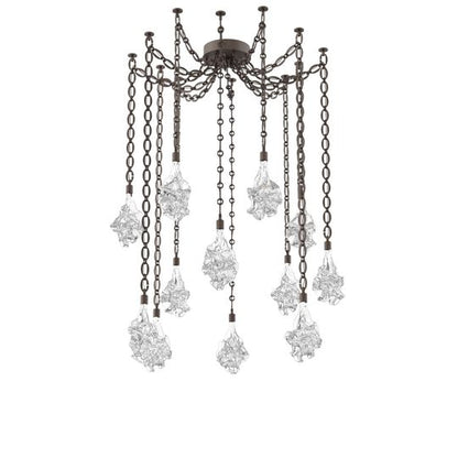 Levi Wilson Blossom 15 Inch Multi Pendant Light by Hammerton Studio
