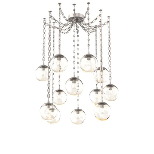 Levi Wilson Aster 19 Inch Multi Pendant Light by Hammerton Studio