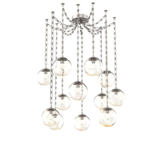 Levi Wilson Aster 19 Inch Multi Pendant Light by Hammerton Studio