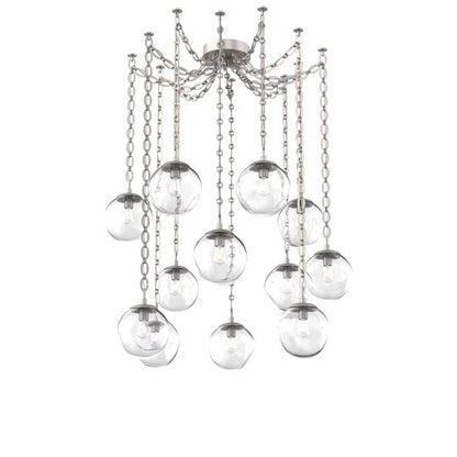 Levi Wilson Aster 19 Inch Multi Pendant Light by Hammerton Studio
