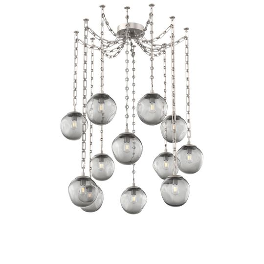 Levi Wilson Aster 19 Inch Multi Pendant Light by Hammerton Studio