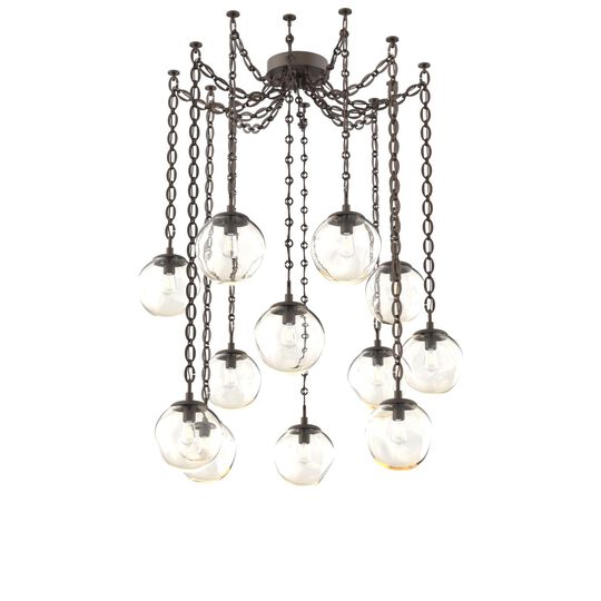 Levi Wilson Aster 19 Inch Multi Pendant Light by Hammerton Studio