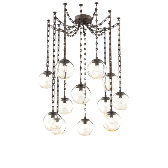 Levi Wilson Aster 19 Inch Multi Pendant Light by Hammerton Studio