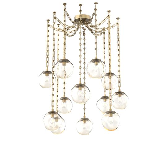 Levi Wilson Aster 19 Inch Multi Pendant Light by Hammerton Studio