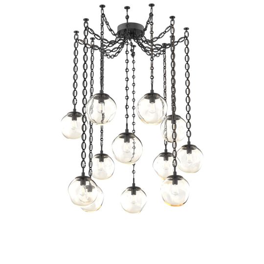 Levi Wilson Aster 19 Inch Multi Pendant Light by Hammerton Studio