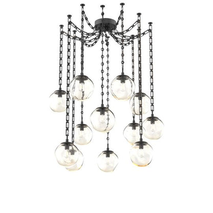 Levi Wilson Aster 19 Inch Multi Pendant Light by Hammerton Studio
