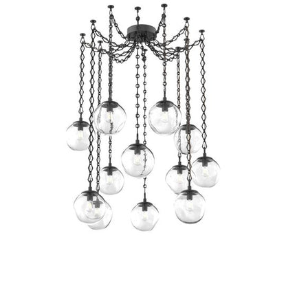 Levi Wilson Aster 19 Inch Multi Pendant Light by Hammerton Studio