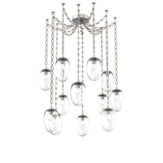 Levi Wilson Meteo 17 Inch Multi Pendant Light by Hammerton Studio