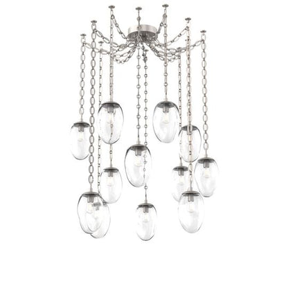 Levi Wilson Meteo 17 Inch Multi Pendant Light by Hammerton Studio