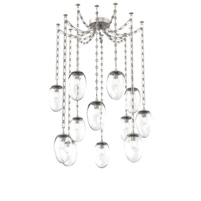 Levi Wilson Meteo 17 Inch Multi Pendant Light by Hammerton Studio