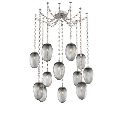 Levi Wilson Meteo 17 Inch Multi Pendant Light by Hammerton Studio