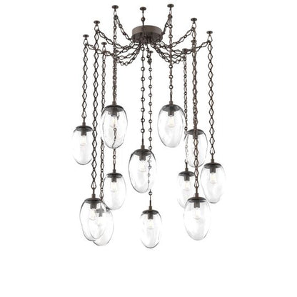 Levi Wilson Meteo 17 Inch Multi Pendant Light by Hammerton Studio