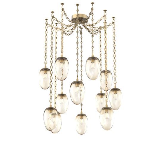 Levi Wilson Meteo 17 Inch Multi Pendant Light by Hammerton Studio