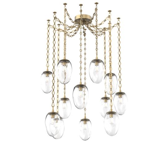 Levi Wilson Meteo 17 Inch Multi Pendant Light by Hammerton Studio