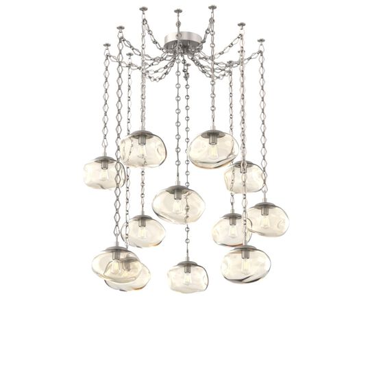 Levi Wilson Nova 19 Inch Multi Pendant Light by Hammerton Studio