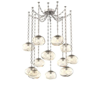 Levi Wilson Nova 19 Inch Multi Pendant Light by Hammerton Studio