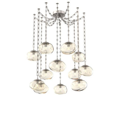 Levi Wilson Nova 19 Inch Multi Pendant Light by Hammerton Studio