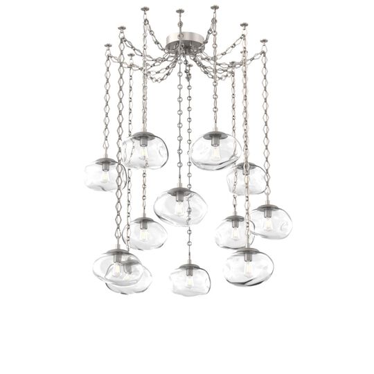 Levi Wilson Nova 19 Inch Multi Pendant Light by Hammerton Studio