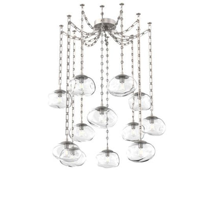 Levi Wilson Nova 19 Inch Multi Pendant Light by Hammerton Studio