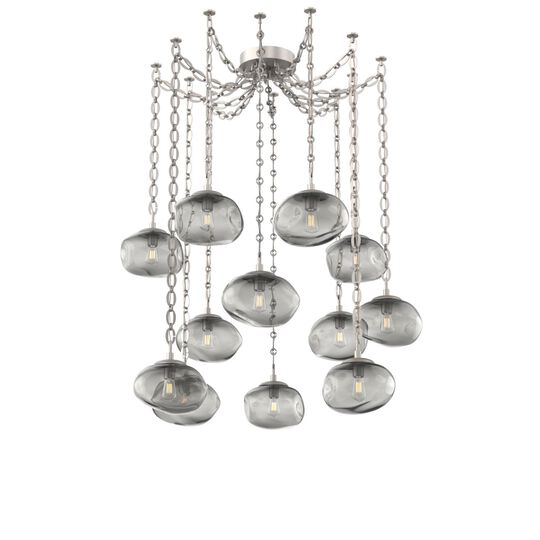 Levi Wilson Nova 19 Inch Multi Pendant Light by Hammerton Studio
