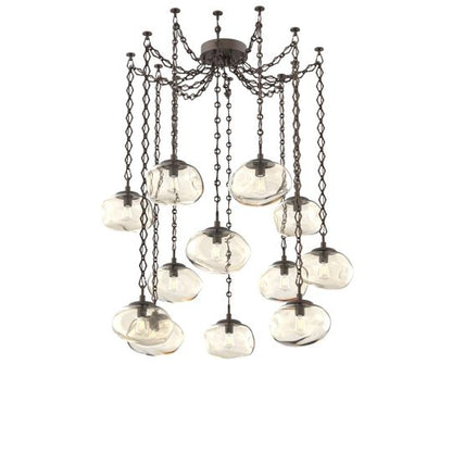 Levi Wilson Nova 19 Inch Multi Pendant Light by Hammerton Studio