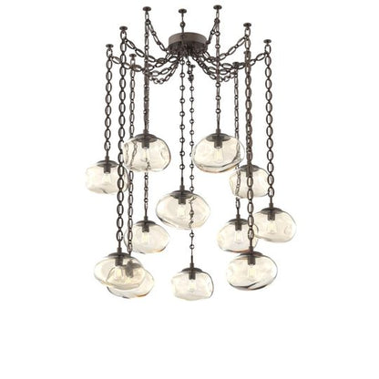 Levi Wilson Nova 19 Inch Multi Pendant Light by Hammerton Studio