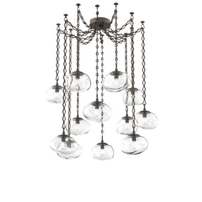 Levi Wilson Nova 19 Inch Multi Pendant Light by Hammerton Studio