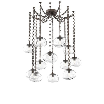 Levi Wilson Nova 19 Inch Multi Pendant Light by Hammerton Studio