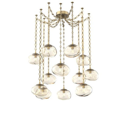 Levi Wilson Nova 19 Inch Multi Pendant Light by Hammerton Studio