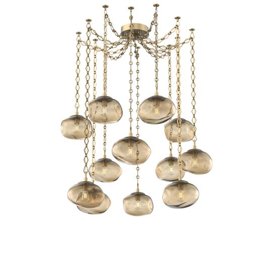 Levi Wilson Nova 19 Inch Multi Pendant Light by Hammerton Studio