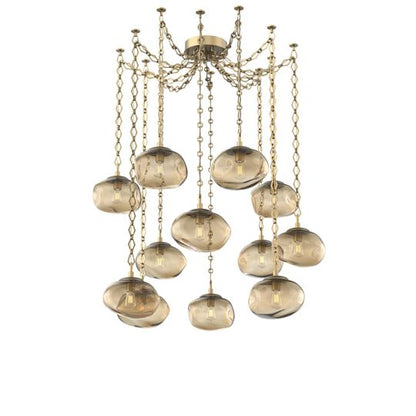 Levi Wilson Nova 19 Inch Multi Pendant Light by Hammerton Studio