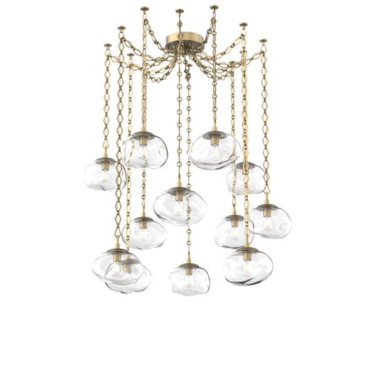 Levi Wilson Nova 19 Inch Multi Pendant Light by Hammerton Studio